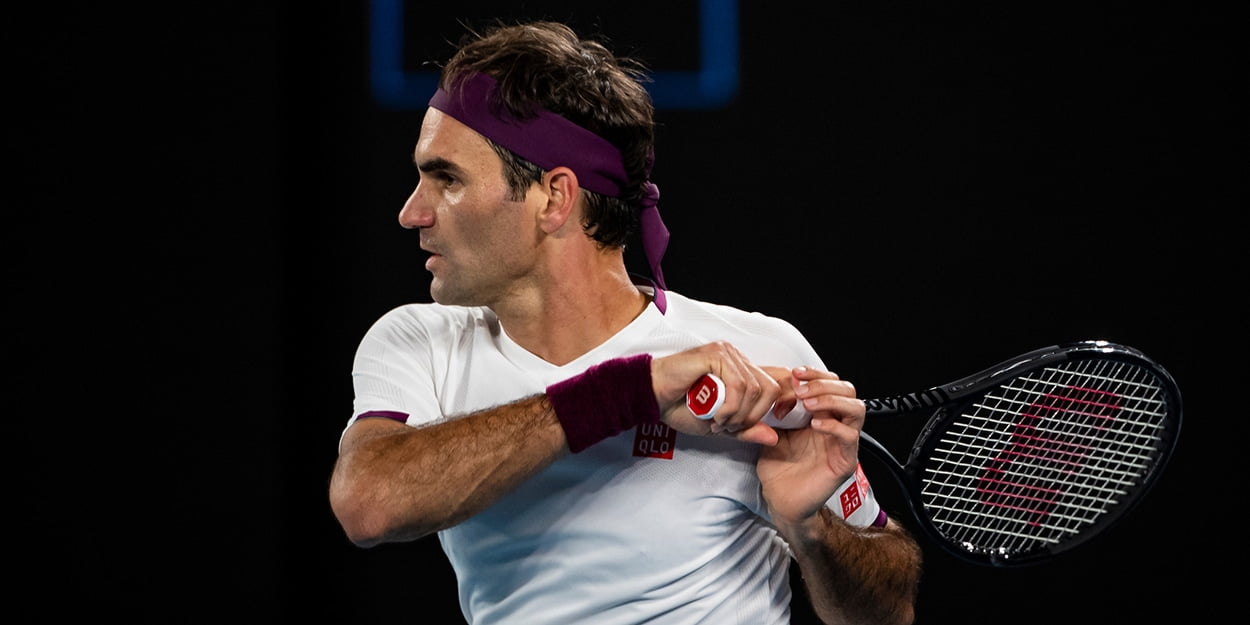Roger Federer forehand