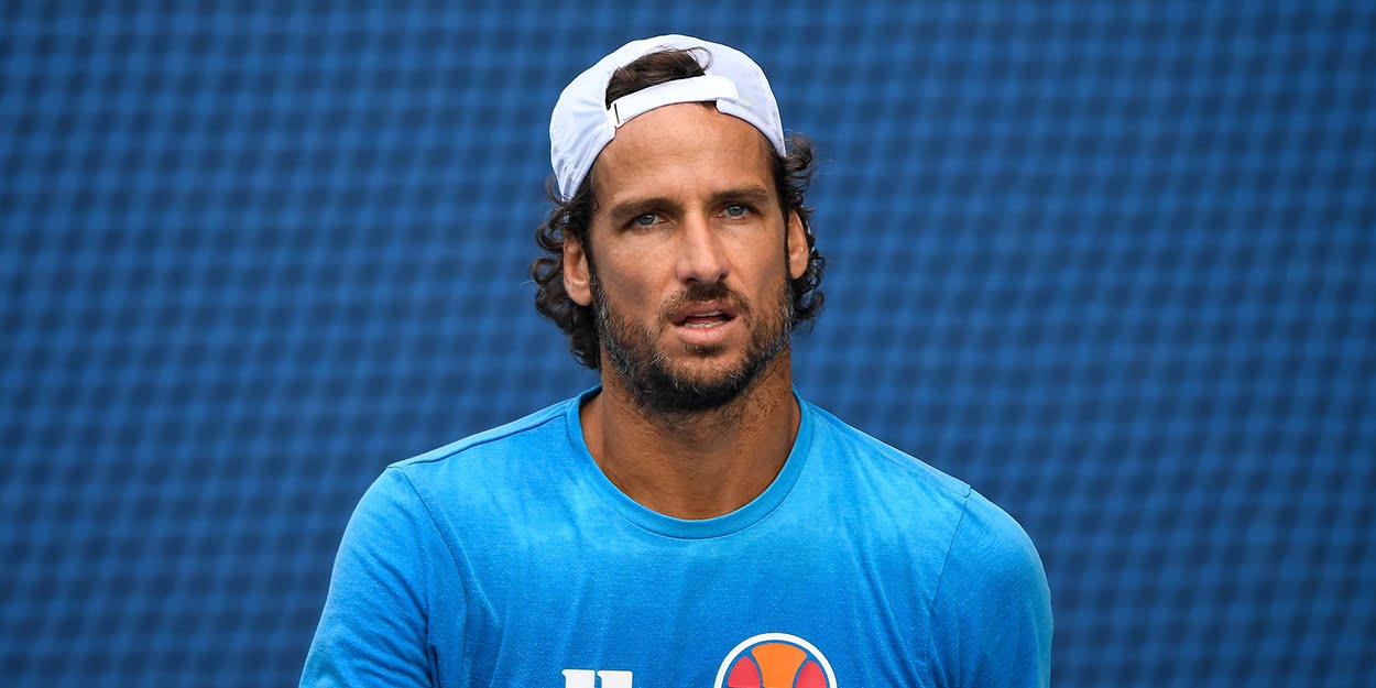 Feliciano Lopez in practice