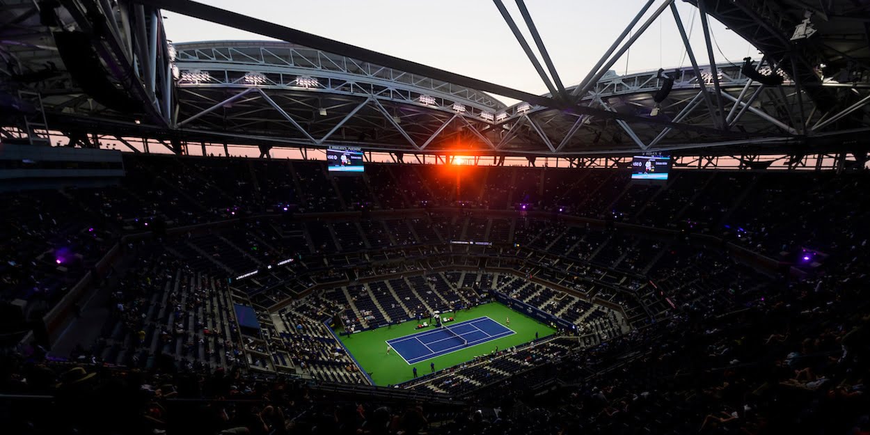 US Open Arthur Ashe court