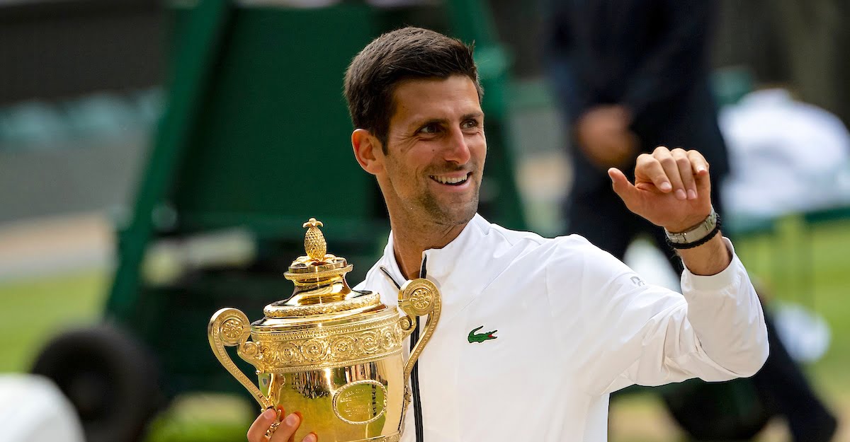 Novak Djokovic Roger Federer Wimbledon final 2019