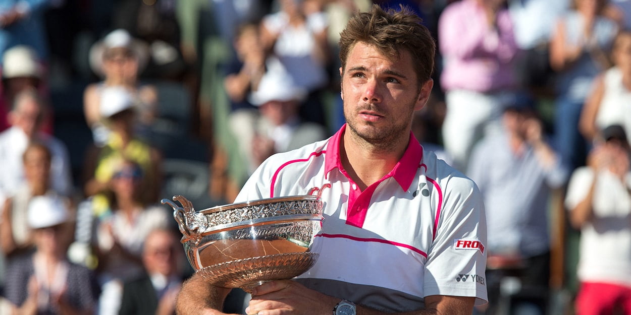 Stan Wawrinka with French Open trophy