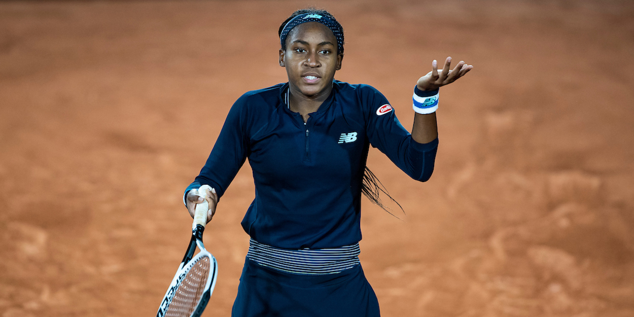 Coco Gauff French Open upset 2020