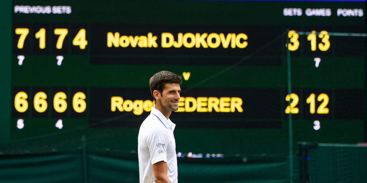 Djokovic beats Federer Wimbledon 2019