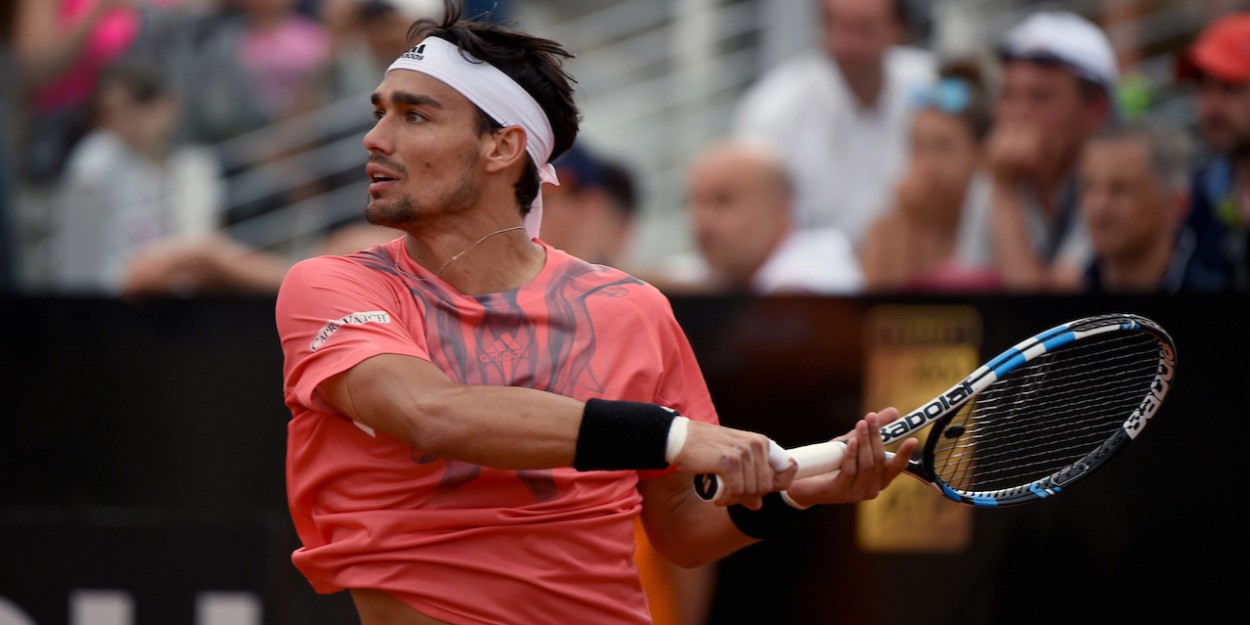 Fognini forehand