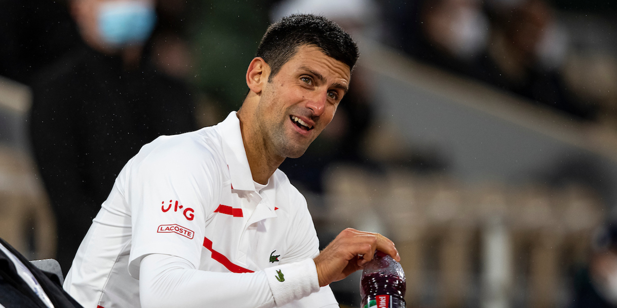 Novak Djokovic French Open 2020