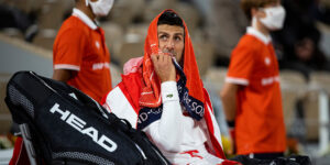 Novak Djokovic at French Open