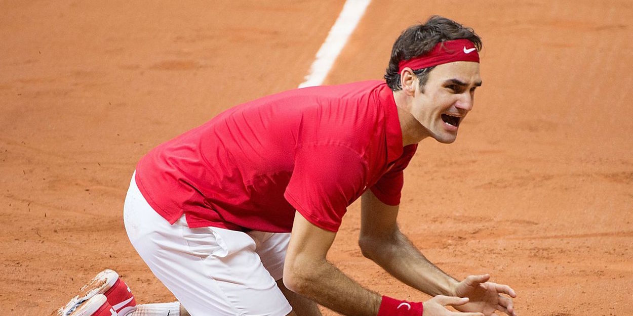 Federer beats Gasquet Davis Cup final 2014