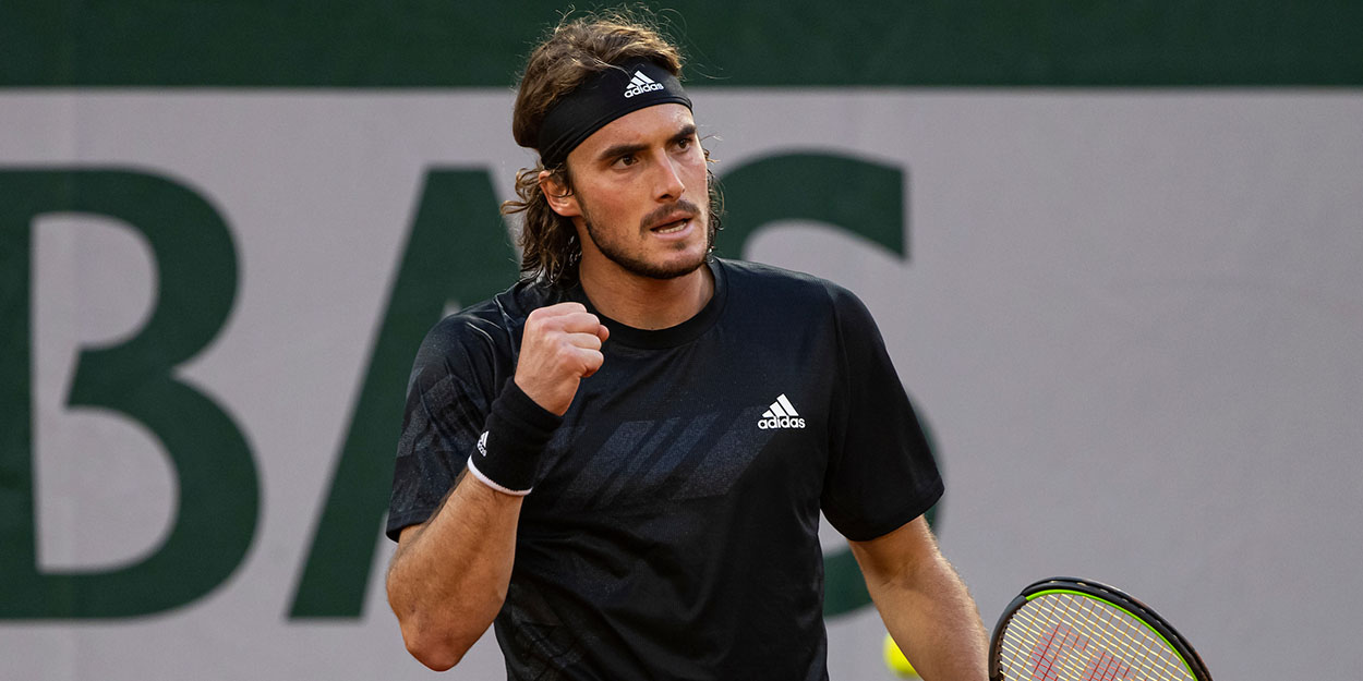 Stefanos Tsitsipas at Roland Garros