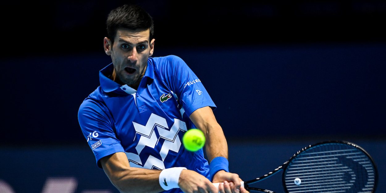 Djokovic ATP Finals 2020