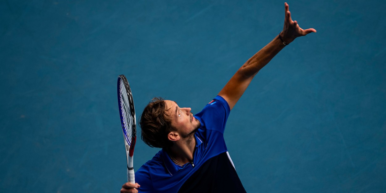 Medvedev competes at Australian Open 2020