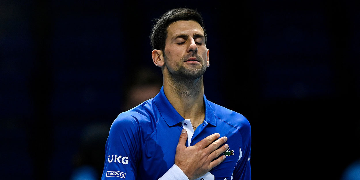 Novak Djokovic salute ATP Finals