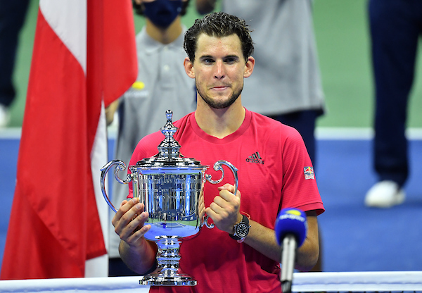 Dominic Thiem won the 2020 US Open after losing in his previous 3 Grand Slam finals