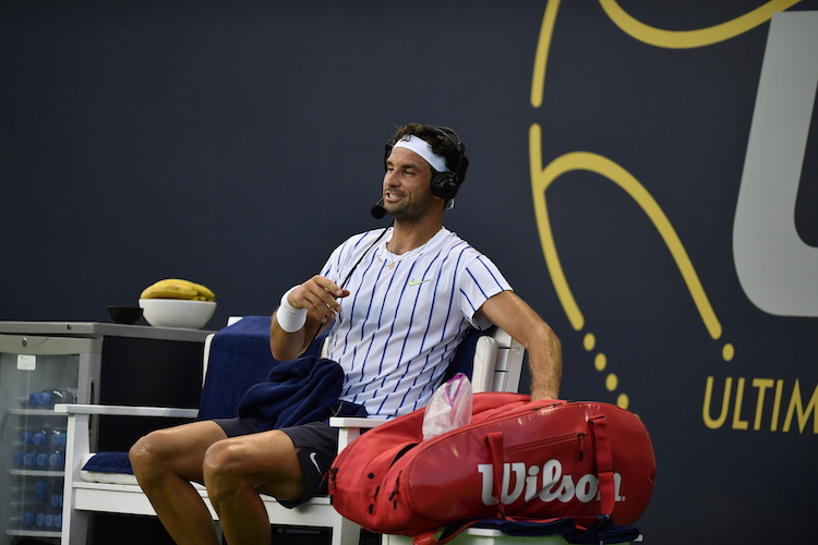 Grigor Dimitrov UTS on court coaching