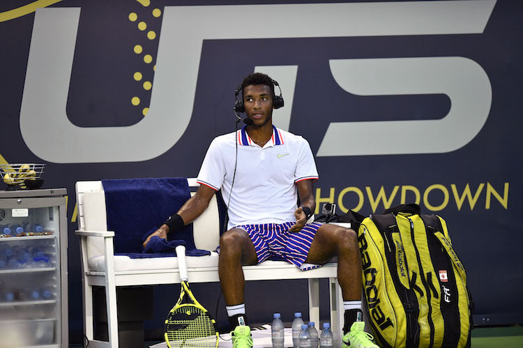 Felix Auger-Aliassime UTS on court coaching