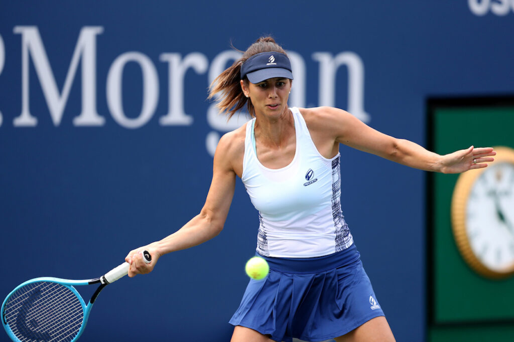 Tsvetana Pironkova vs GarbiÒe Muguruza at US Open 2020