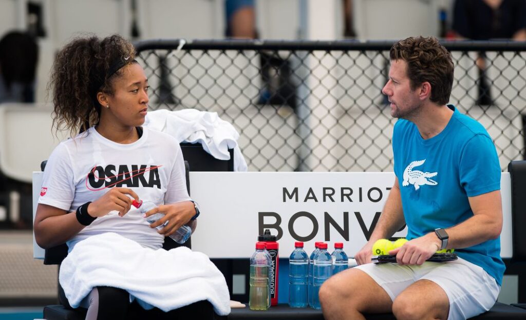 Wim Fissette and Naomi Osaka