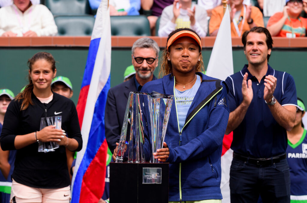 NAOMI OSAKA Indian Well champion 2018