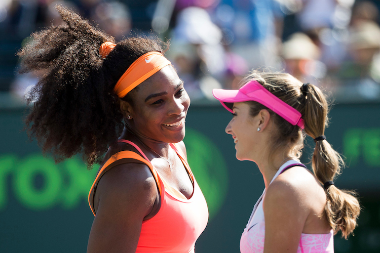 Cic Bellis and Serena Williams