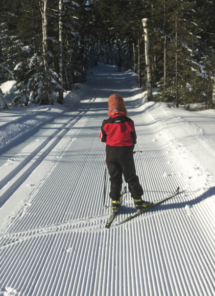 Casper Ruud says that Norwegians are 'born with skis on their feet'