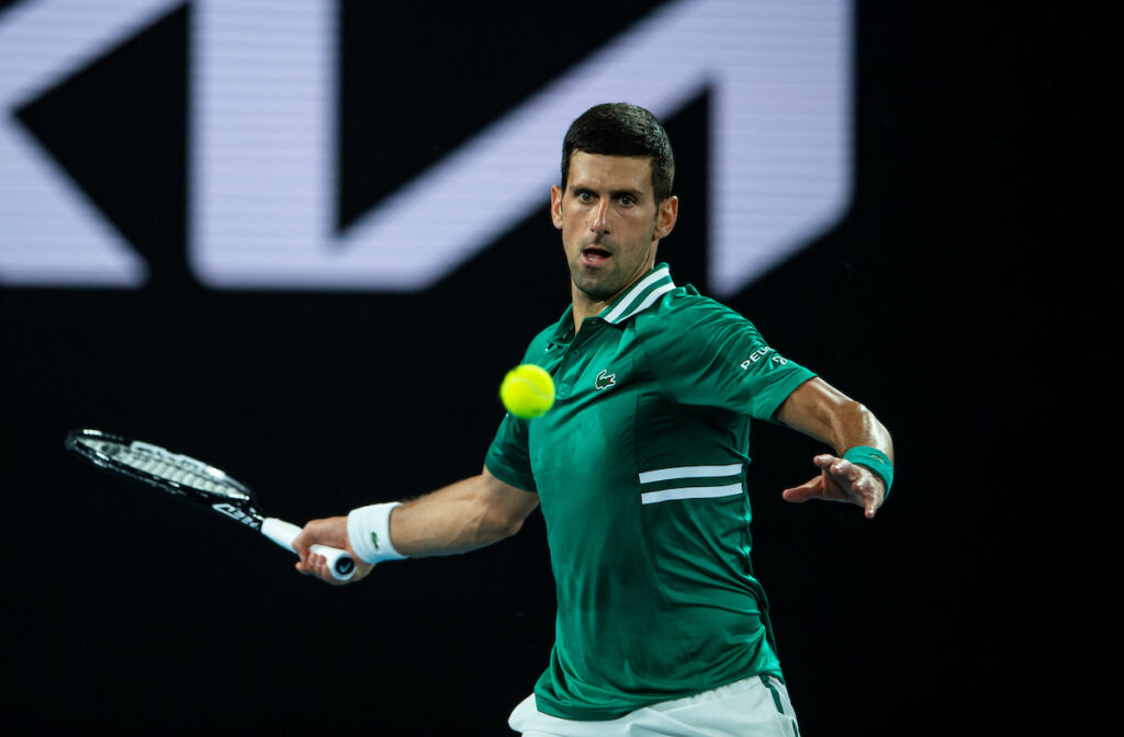 Novak Djokovic Forehand