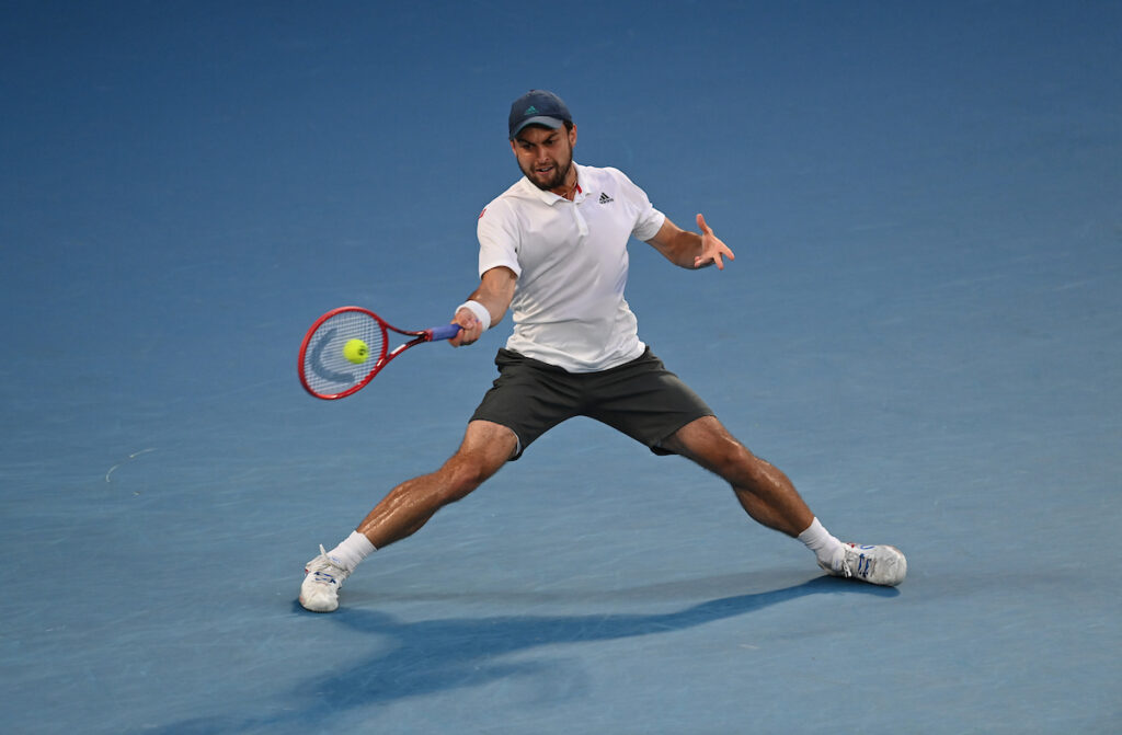 Aslan Karatsev Forehand