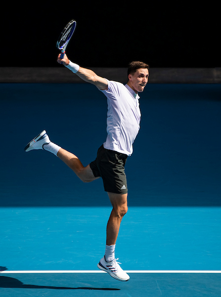 Victory at last year's Australian Open was the peak of Joe Salisbury career so far