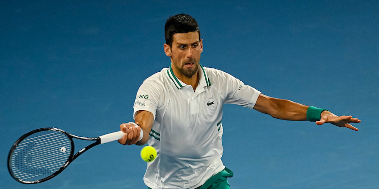 Novak Djokovic Australian Open 2021