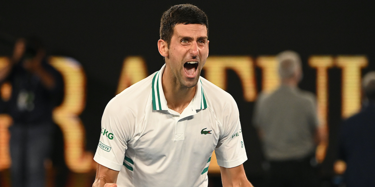 Novak Djokovic Australian Open 2021