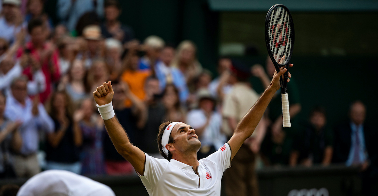 Roger Federer Wimbledon 2019