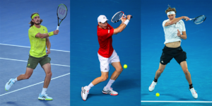 Thiem Tsitsipas Zverev ATP Tennis highlights