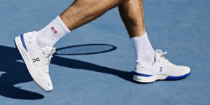 Roger Federer 'On' tennis shoes