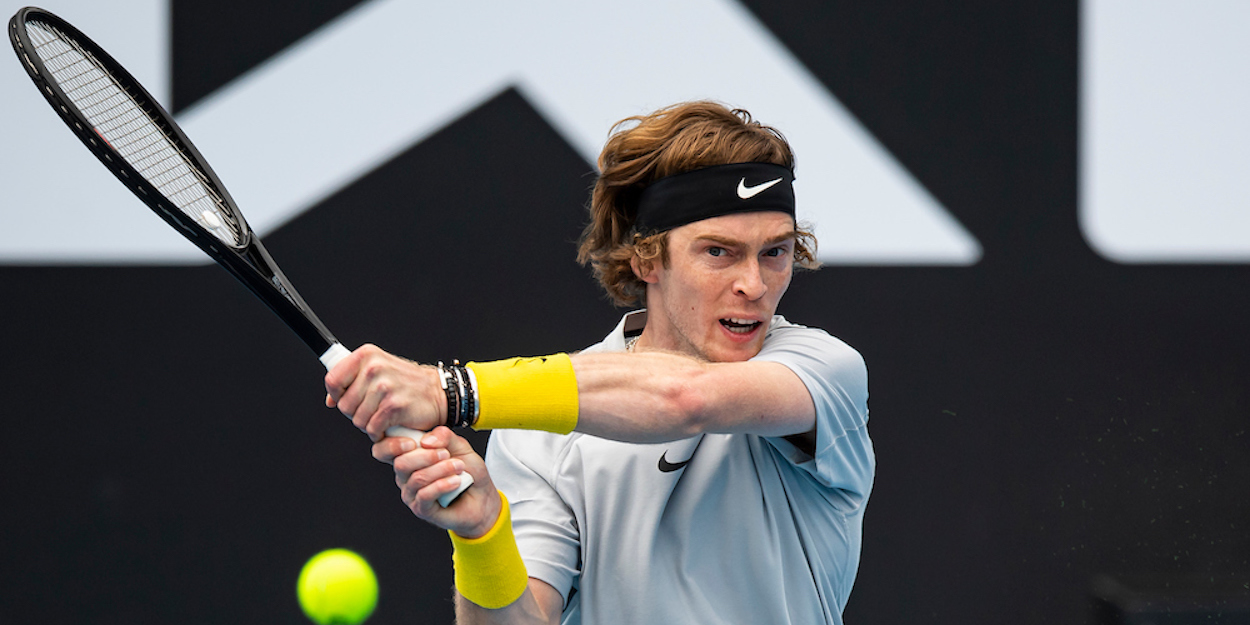 Andrey Rublev Australian Open 2021