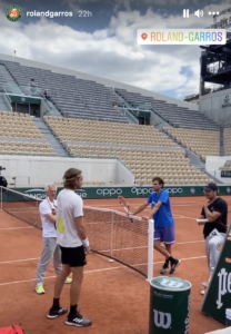 Thiem Tsitsipas meet French Open 2021