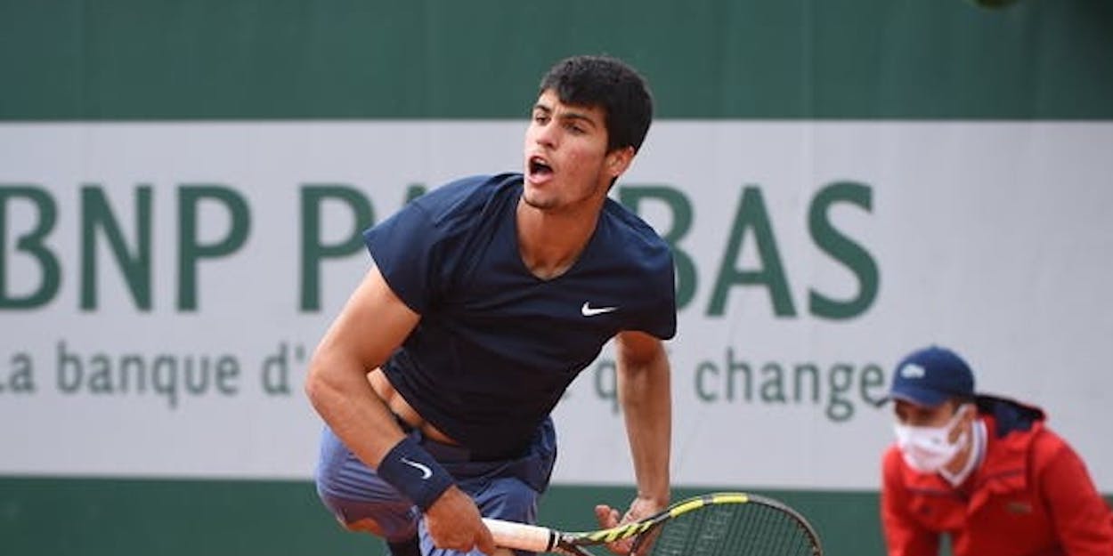 Carlos Alcaraz French Open 2021