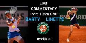 Barty vs Linette