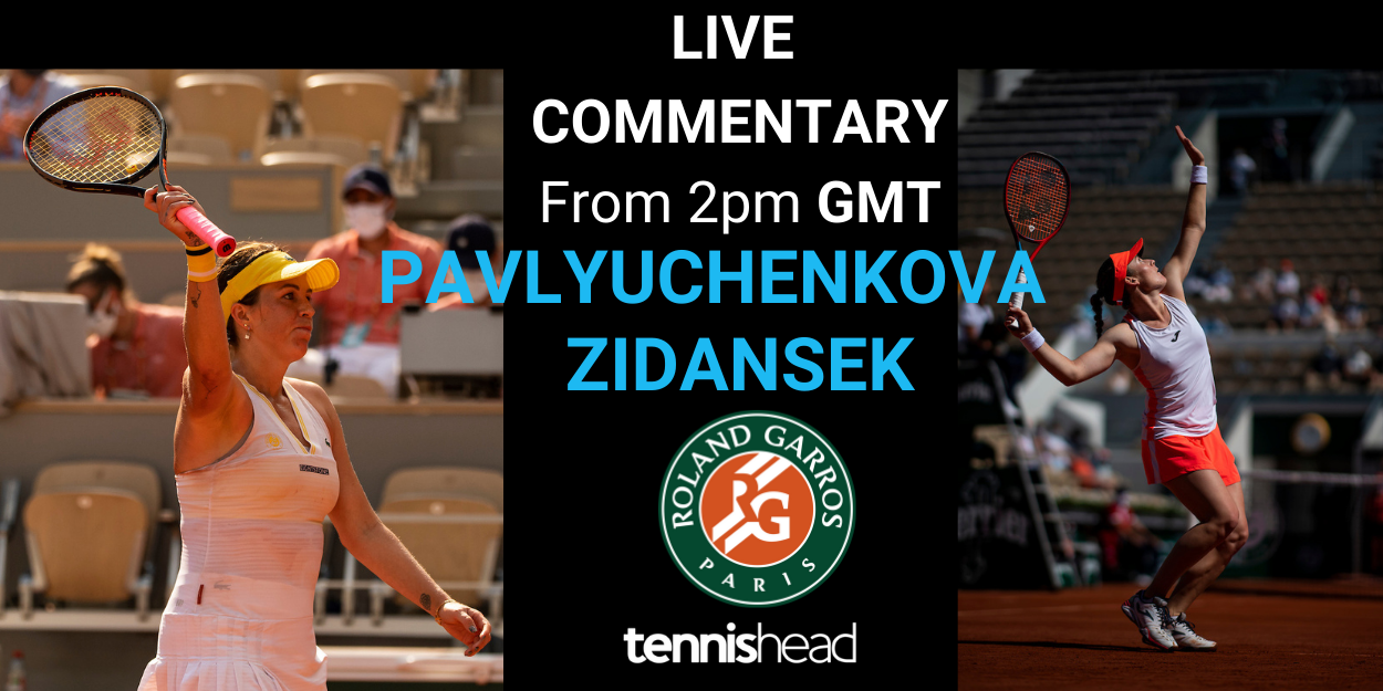 Pavlyuchenkova vs Zidansek