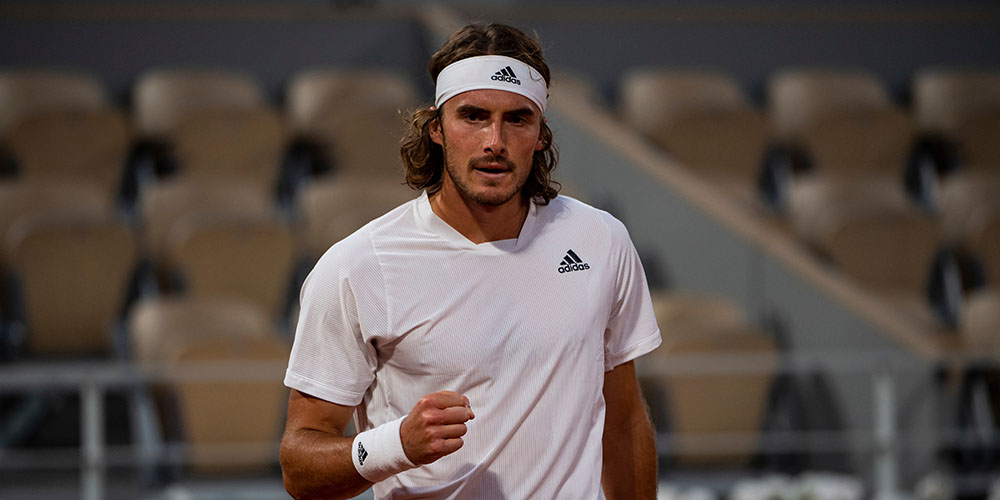 Stefanos Tsitsipas at French Open