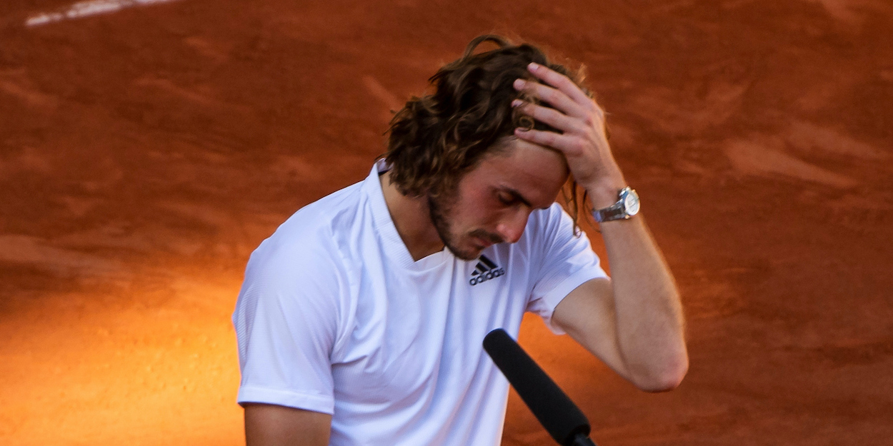 Stefanos Tsitsipas French Open 2021 Djokovic