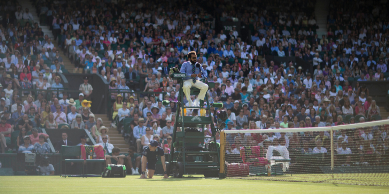 Wimbledon crowd