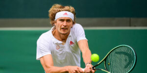 Alexander Zverev Wimbledon backhand