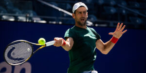 Novak Djokovic Practice US Open