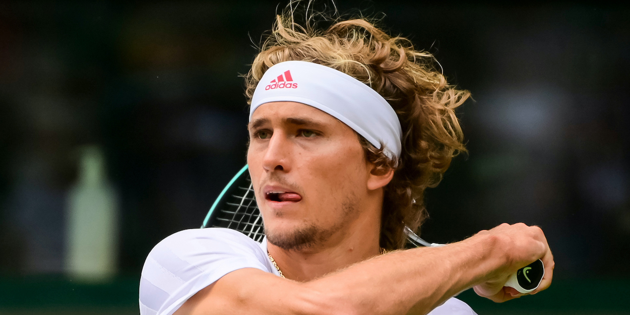 Alexander Zverev Wimbledon 2021