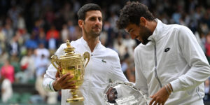 Novak Djokovic Matteo Berrettini 2021