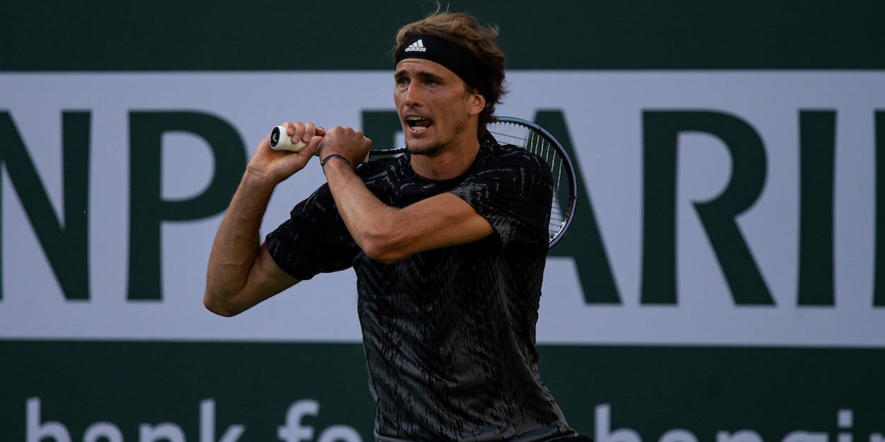 Alexander Zverev Indian Wells 2021