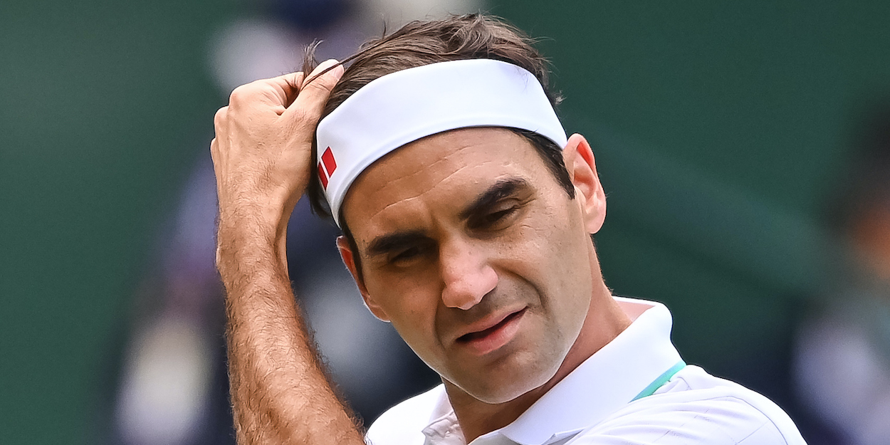 Roger Federer Wimbledon 2021