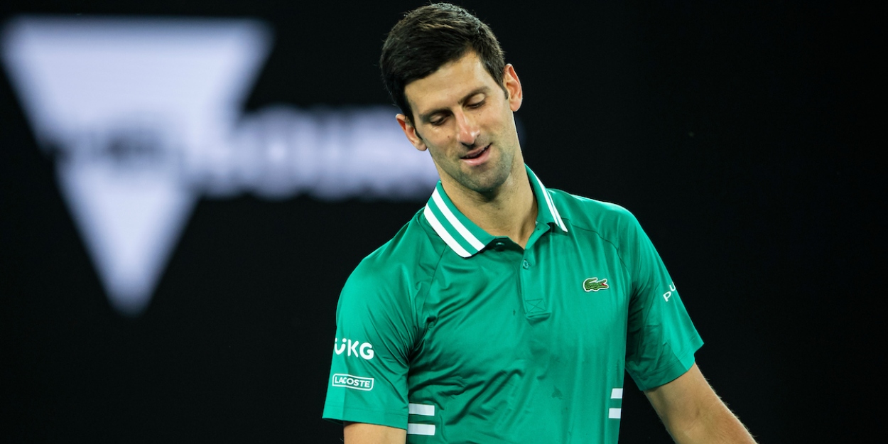 Novak Djokovic Australian Open 2021