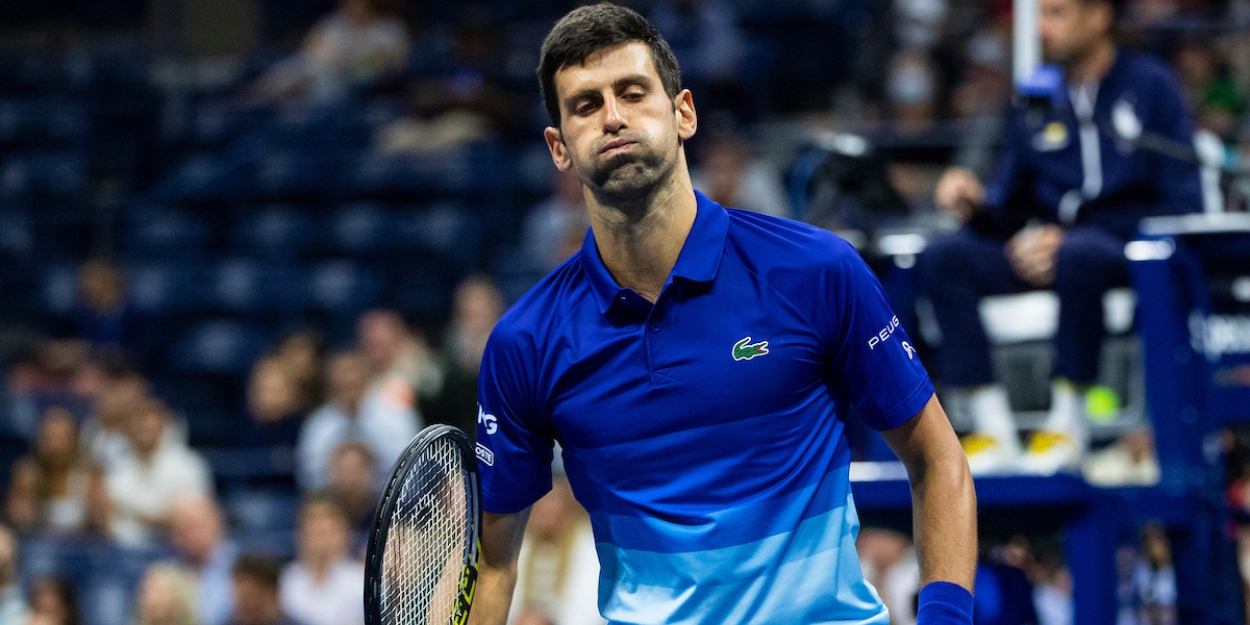 Novak Djokovic US Open 2021