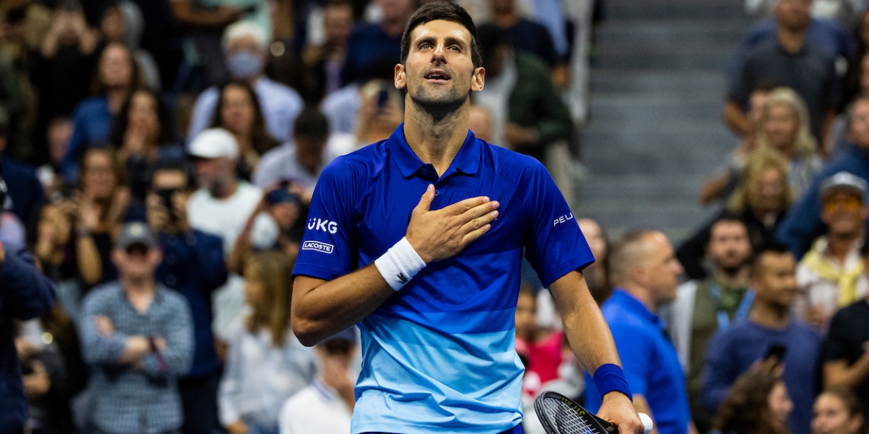 Novak Djokovic US Open 2021