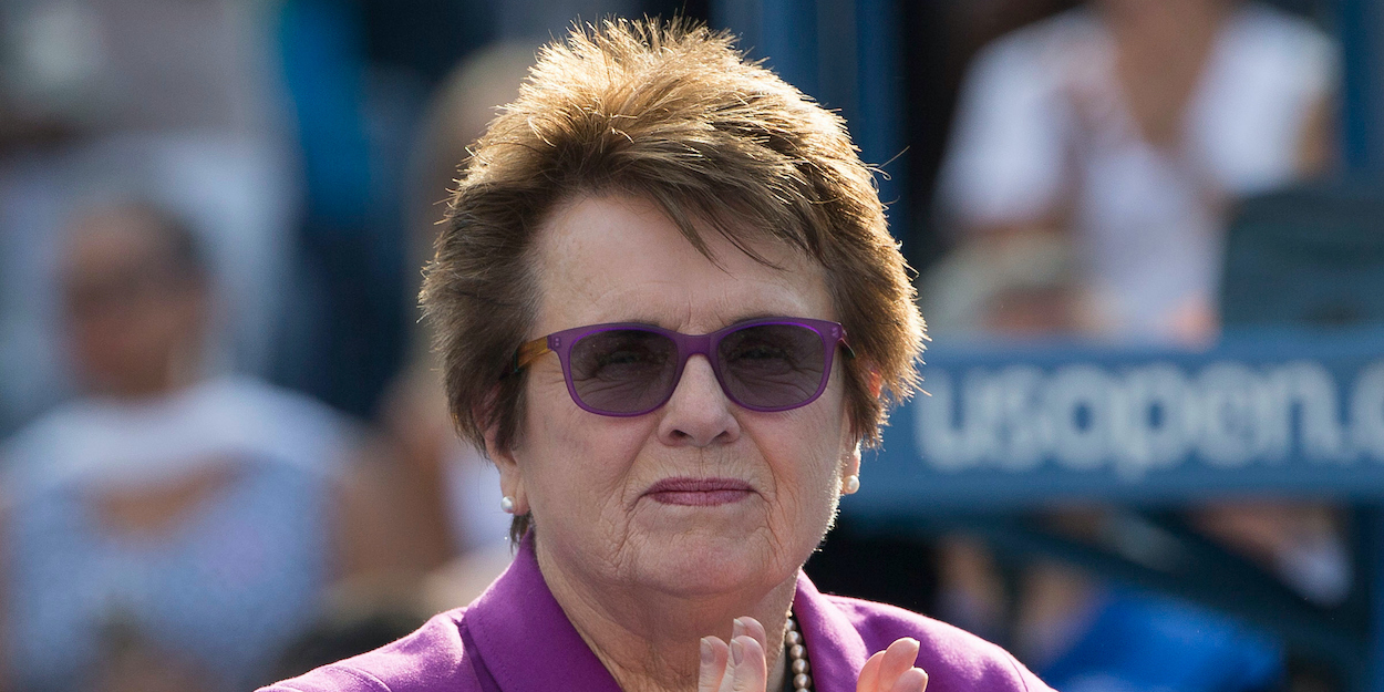 Billie Jean King WTA legend