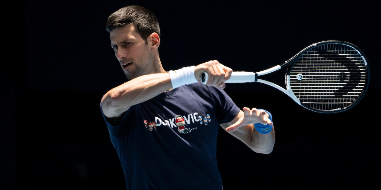 Novak Djokovic Australian Open 2022